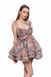 ДАМСКА КЪСА РОКЛЯ ПЕПЕРУДА