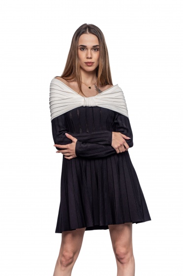 Дамска рокля панделка