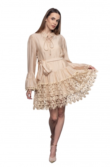 Дамска рокля дантела - Moonstone.bg Дамска рокля дантела