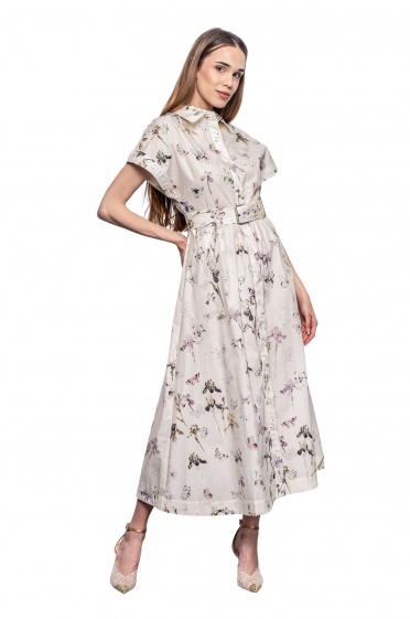 Дамска рокля цвете