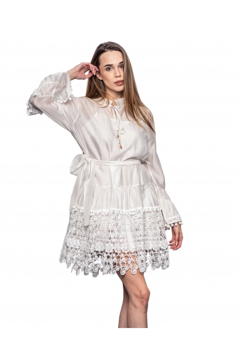 ДАМСКА РОКЛЯ ДАНТЕЛА - изглед 2