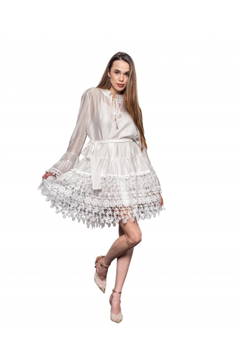 ДАМСКА РОКЛЯ ДАНТЕЛА - изглед 1