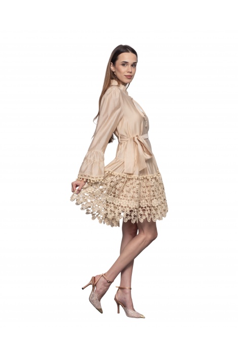 Дамска рокля дантела - изглед 2 - Moonstone.bg Дамска рокля дантела - изглед 2