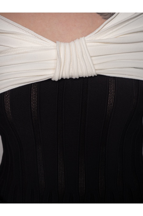 Дамска рокля панделка - изглед 3 - Moonstone.bg Дамска рокля панделка - изглед 3